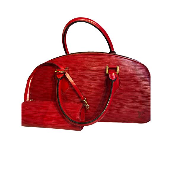Boo Boo Bundle Louis Vuitton Red Epi Bundle*Jasmin Vintage & Papillon Bag - Picture 1 of 1